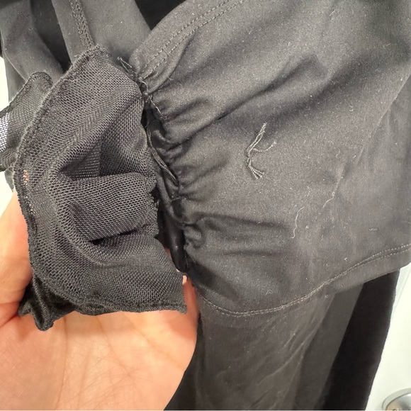 FP Movement Rosette Onesie One-Piece Black Yoga Workout Jumpsuit S - Picture 11 of 15